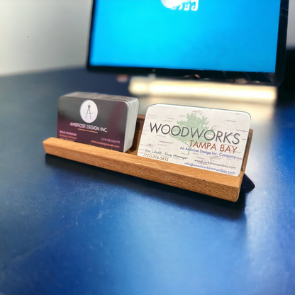 Business Card Stand | 1 - 3 Card Display