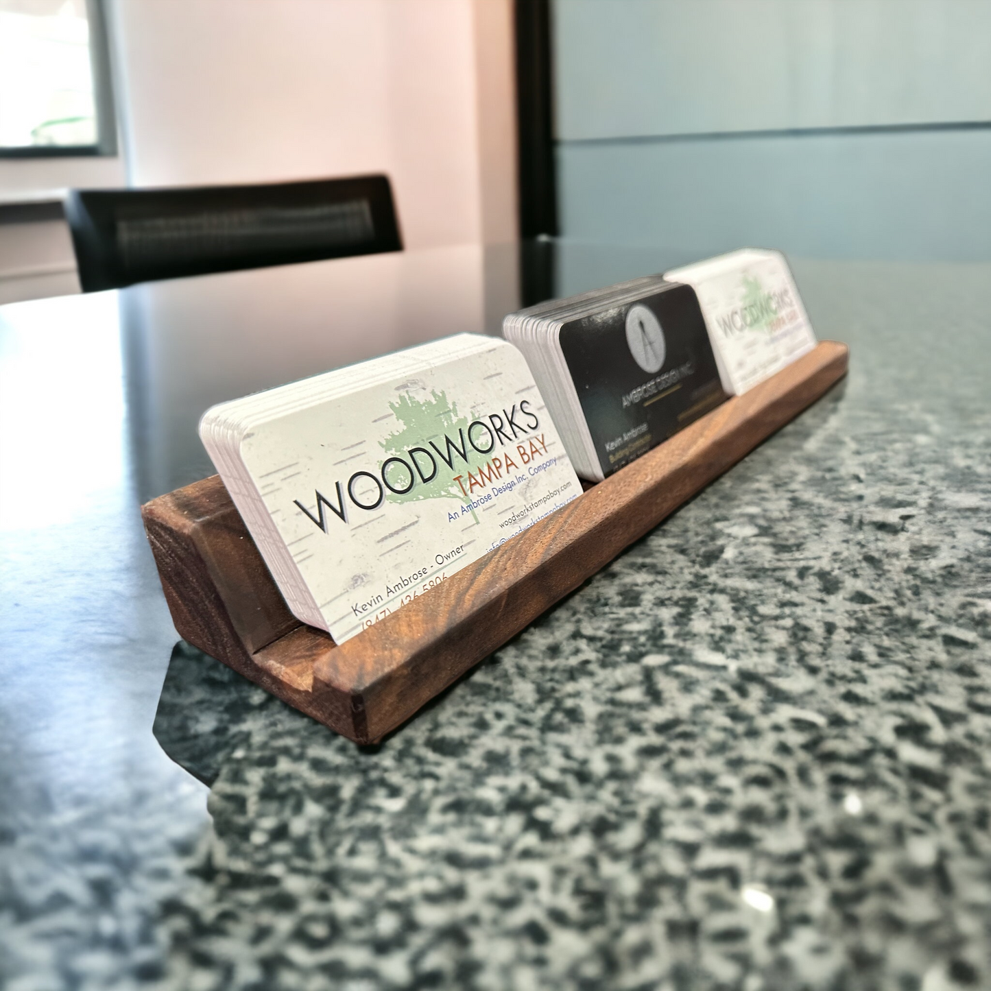 Business Card Stand | 1 - 3 Card Display