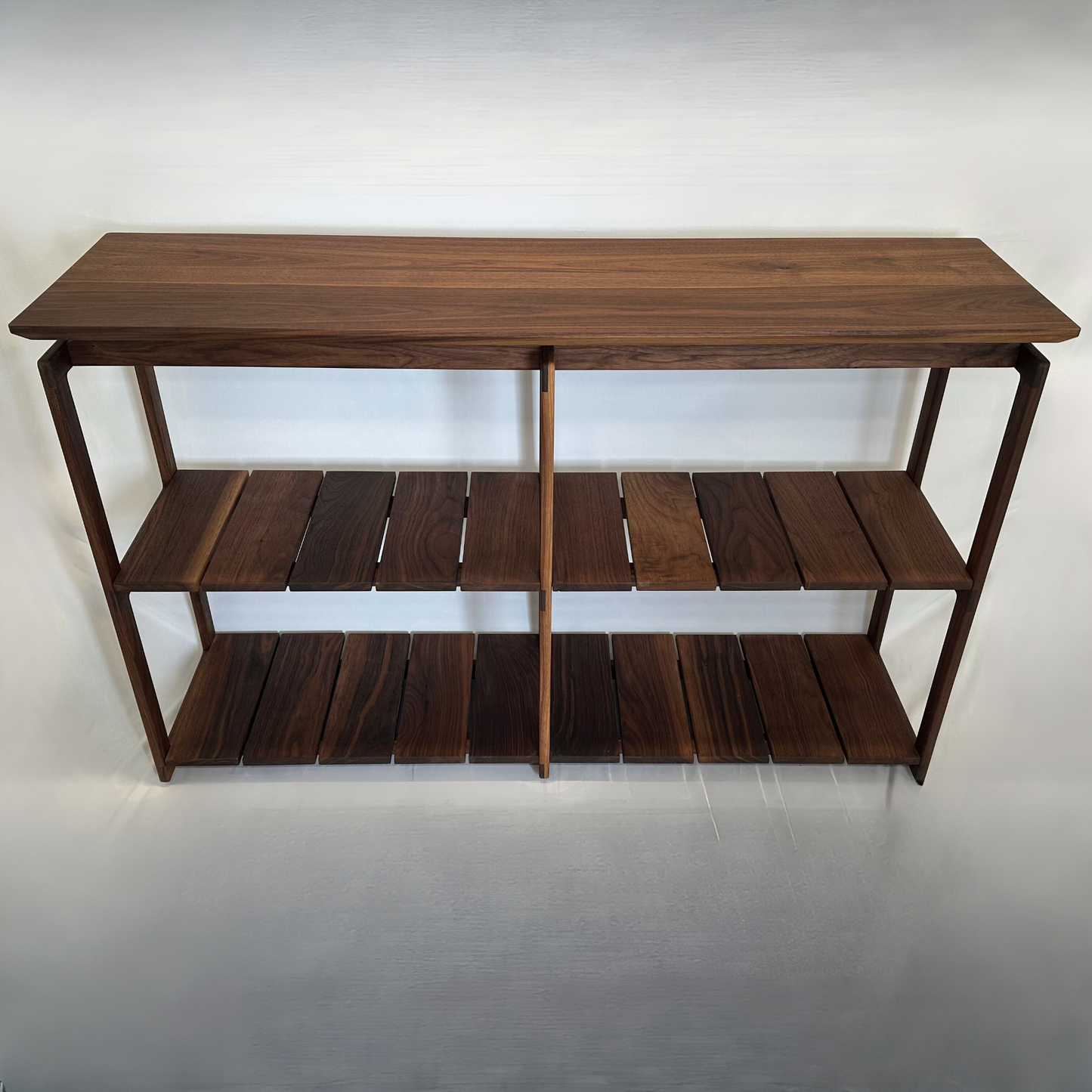 Console Table | Mid-Century Black Walnut