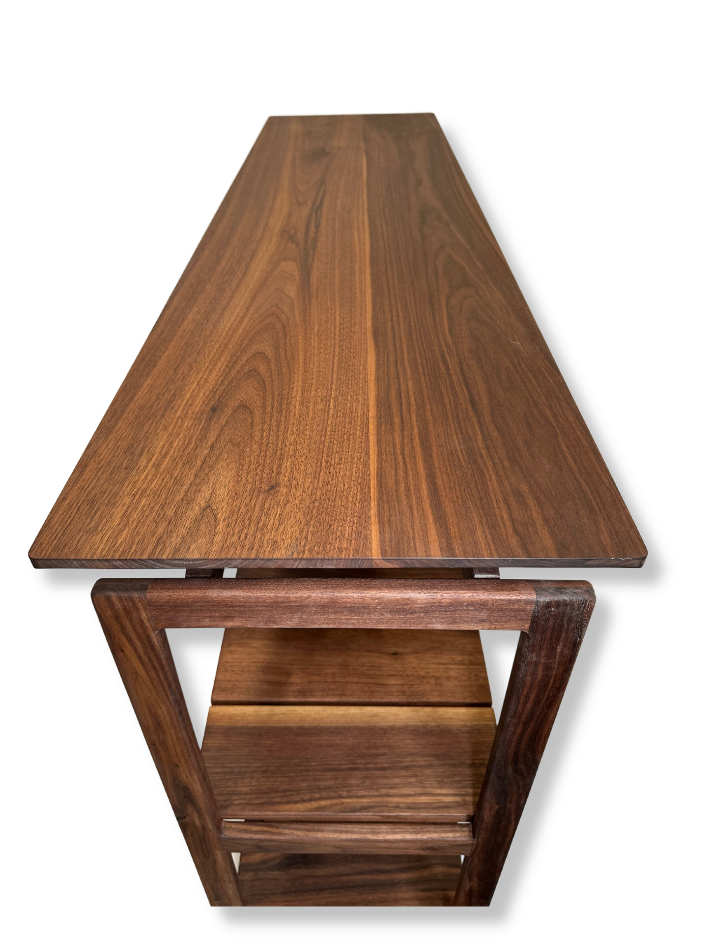 Console Table | Mid-Century Black Walnut