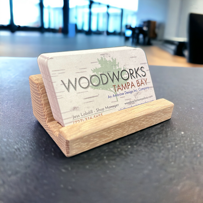 Business Card Stand | 1 - 3 Card Display