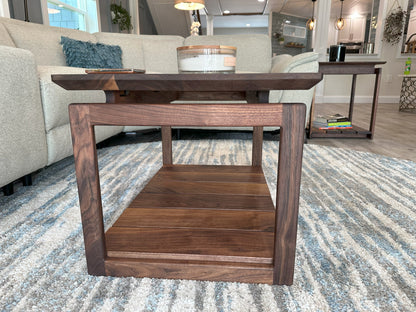 Coffee Table | Mid Century Black Walnut