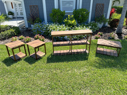 Tables Set | Mid-Century Black Walnut