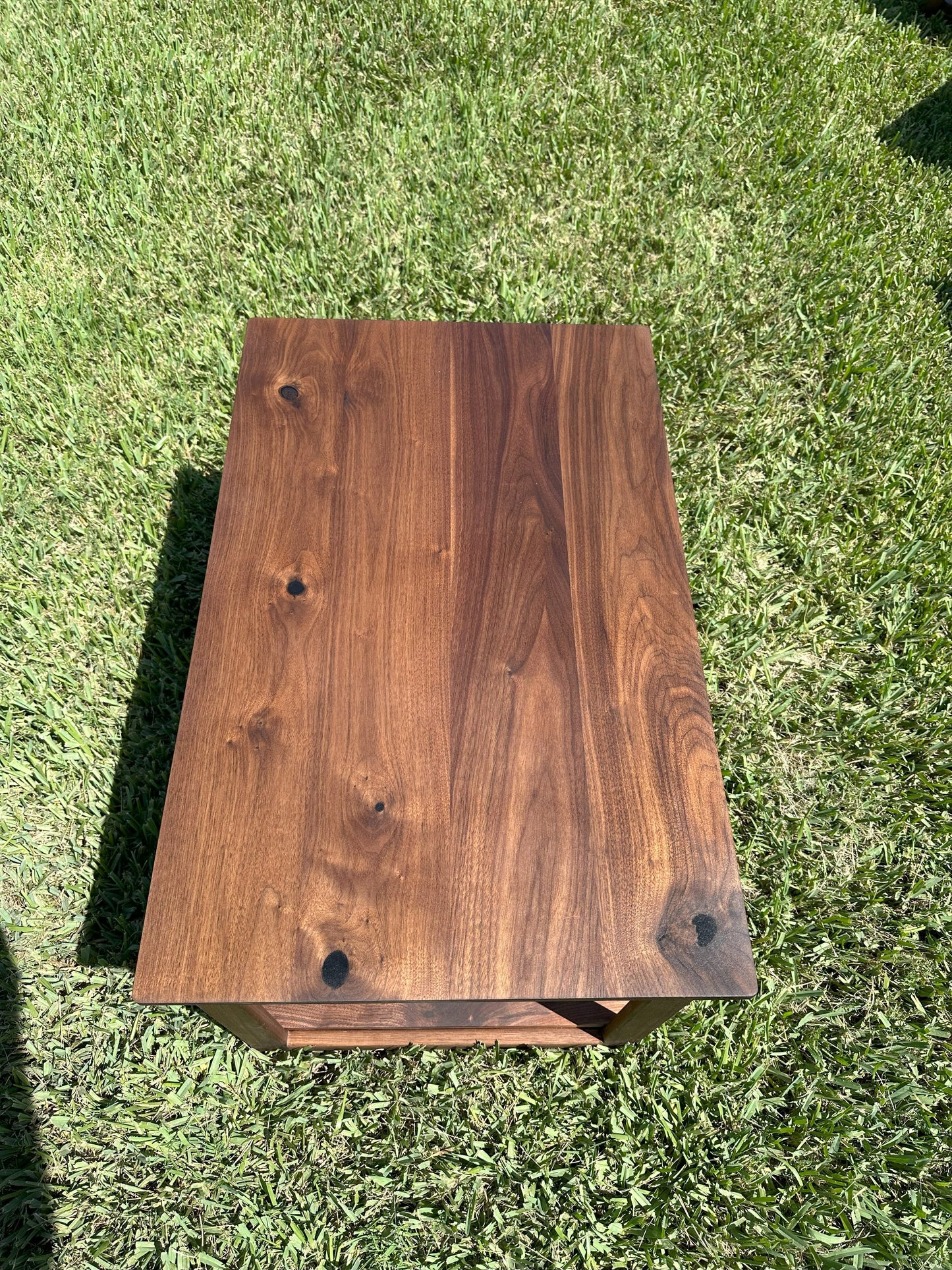 Coffee Table | Mid Century Black Walnut